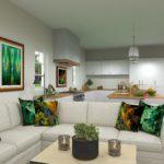 Virtual Home Tour Floor Plan- #vhometour 2-CONTEST ENTRY Living Room, dining area & Kitchen 2-20221001-212549