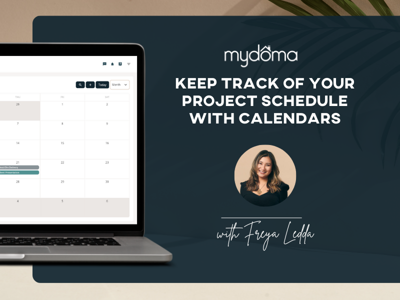 Keep Track of Your Project Schedule with Calendars